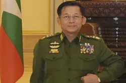 Myanmars Army Commander Senior Gen. Min Aung Hlaing- India TV Hindi