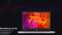 Mi Notebook 14 (IC) laptop launched in India at Rs 43,999- India TV Paisa