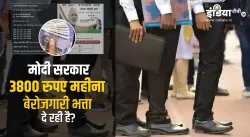 Modi government, unemployment allowance, Modi govt unemployment allowance, fact check- India TV Hindi