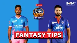 <p>RR vs DC Dream11 Prediction : संजू...- India TV Hindi