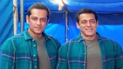 salman khan with his body double- India TV Hindi