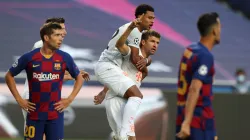 <p>UEFA Champions League Bayern Munich vs Barcelona</p>- India TV Hindi