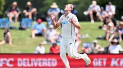 <p>New Zealand pacer Kyle Jamieson fined for using...- India TV Hindi