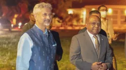 External Affairs Minister, S Jaishankar and Abdulla Shahid - India TV Hindi