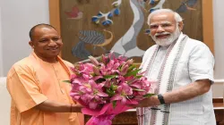 Uttar Pradesh-designate Chief Minister Yogi Adityanath met Prime Minister Narendra Modi at the latte- India TV Hindi