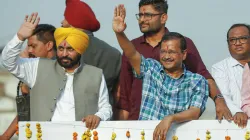 Bhagwant Mann and Arvind Kejriwal - India TV Hindi