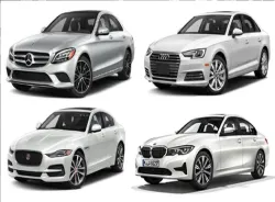 <p>Mercedes, Audi and BMW</p>- India TV Paisa