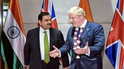 <p>Gautam Adani with Boris Johnson </p>- India TV Paisa