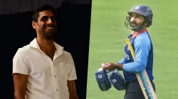 <p>Ashish Nehra and Dinesh Karthik</p>- India TV Hindi