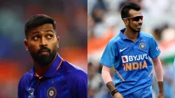 <p>Hardik Pandya and Yuzvendra Chahal</p>- India TV Hindi