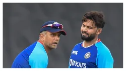 Rahul Dravid and Rishabh Pant- India TV Hindi