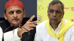 Akhilesh Yadav And Om Prakash Rajbhar- India TV Hindi