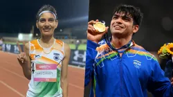 <p>Parul Chaudhary and Neeraj Chopra</p>- India TV Hindi