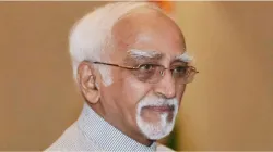 Former Vice President Mohammad Hamid Ansari- India TV Hindi