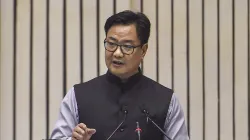 Minister of Law and Justice Kiren Rijiju- India TV Hindi