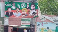 <p>Sidhu Moose Wala’s photo on election hoardings</p>- India TV Hindi