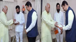 Maharashtra CM Shinde and Deputy CM Fadnavis met Mohan Bhagwat- India TV Hindi