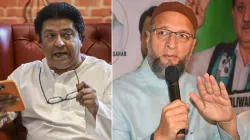 Raj Thackeray and Asaduddin Owaisi- India TV Hindi