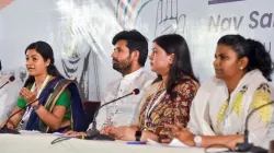 Congress party leader Alka Lamba, Punjab Congress chief Amrinder Singh Raja, spokesperson Ragini Nay- India TV Hindi