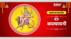 Shardiya Navratri 2022 Maa Katyayani Puja- India TV Hindi