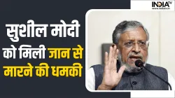 Sushil Modi Death Threat- India TV Hindi