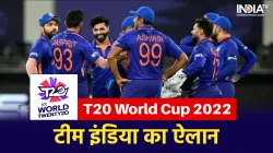 Team India For T20i World Cup 2022- India TV Hindi