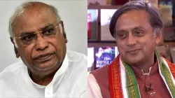 Mallikarjun Kharge Shashi Tharoor- India TV Hindi