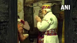 PM Modi Kedarnath Mandir Puja- India TV Hindi