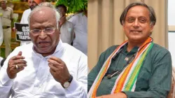  Mallikarjun Kharge and Shashi Tharoor- India TV Hindi