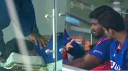 Rishabh Pant Injured and Sanju Samson sitting in dugout- India TV Hindi