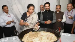  nirmala Sitharaman Halwa ceremony- India TV Paisa