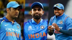 MS Dhoni, Suryakumar Yadav and Suresh Raina- India TV Hindi