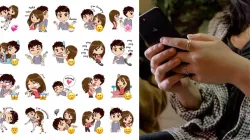 Valentine's Day 2023,Valentine's Day, Valentine's Day 2023 WhatsApp stickers, How to send Valentine'- India TV Paisa