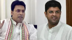 Viplav Dev and dushyant chautala- India TV Hindi