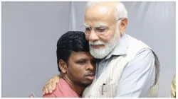 pm narendra modi Meets Autistic Singer Kamisetty Venkat in telangana during his rally- India TV Hindi