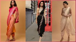  indo western saree ideas- India TV Hindi