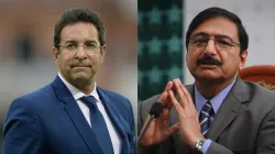 Wasim Akram, Zaka Ashraf - India TV Hindi