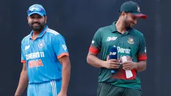 Rohit Sharma And Shakib al Hasan- India TV Hindi