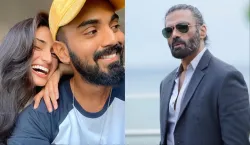 Suniel Shetty, KL Rahul, Athiya Shetty- India TV Hindi