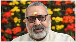 giriraj singh remark on Congress declining the invitation to attend pran pratishtha ceremony of Ram - India TV Hindi