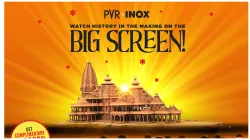 Ayodhya Ram Mandir Inauguration PVR INOX Announce live telacast of ramlalla pran pratistha- India TV Hindi