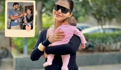 rubina dilaik abhinav shukla daughters Jeeva and Edhaa- India TV Hindi