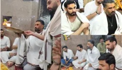 suniel shetty visit at ujjain mahakaleshwar with son ahan- India TV Hindi