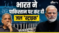 भारत ने पाकिस्तान पर कर दी जल 'स्ट्राइक'- India TV Hindi