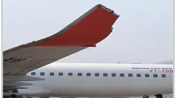 graze between IndiGo aircraft and another- India TV Hindi