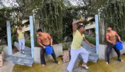 Tiger Shroff and Akshay Kumar Holi Bade Miyan Chote Miyan funny video- India TV Hindi