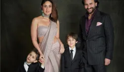 kareena kapoor son Jeh ali khan funny Expression Steals heart saif taimur family pics- India TV Hindi