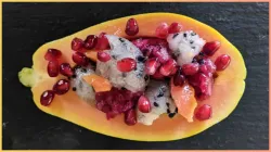  papaya and pomegranate - India TV Hindi