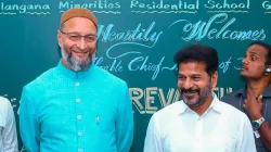 Revanth Reddy Asaduddin Owaisi- India TV Hindi