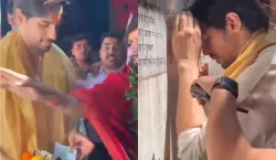 Sidharth Malhotra seeks the divine blessings at Kashi Vishwanath temple- India TV Hindi